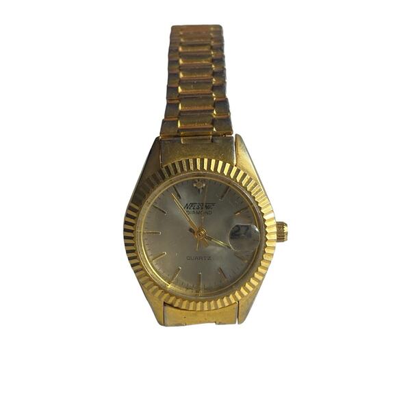 Nelsonic Womens Watch Base Metal Bezel NXR 15/0122015 For Parts Only - Picture 1 of 6